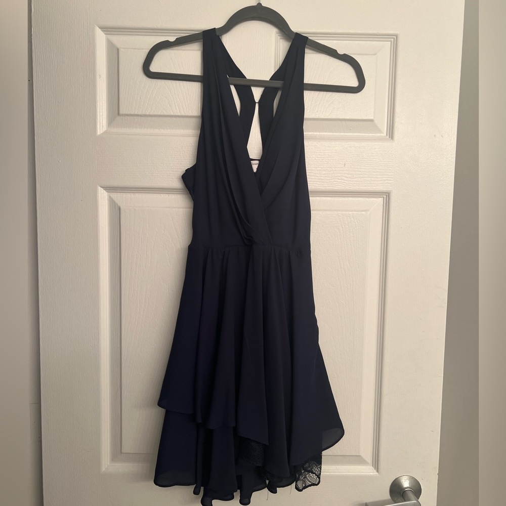 NWT BCBG navy mini dress - size 6